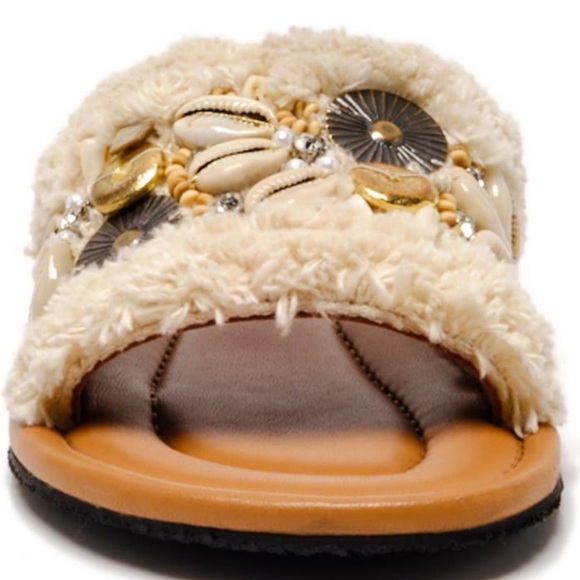 Free People Shipwreck Shell Shock Sandals❤️ NWOT - Picture 5 of 7